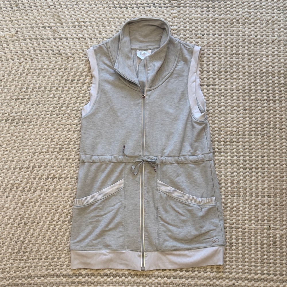 CALIA || Light Gray Bahia Tunic Vest